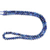 Kyanite, Stabilized, Faceted Cube, 4mm, One Strand