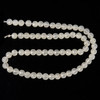 Moonstone, Natural, Faceted Coin, 6mm, One Strand