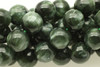 8mm, Seraphinite, Natural, Smooth Round Beads