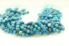 6mm Blue Opal, Natural, Smooth Round Beads