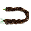 Garnet, Brown, Natural, Smooth Round, 8mm, One Strand