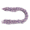 Jadeite, Lavender, Dyed, Smooth Round, One 6mm Strand