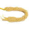 Yellow Selenite, Natural, Smooth Round, One 6mm Strand