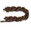 Leopard Skin Jasper, Red, Natural, Smooth Round, 10mm, One Strand