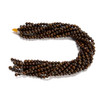 Bronzite, Natural, Smooth Round, 6mm, One Strand