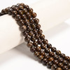 Bronzite, Natural, Smooth Round, 8mm, One Strand