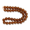 Jade, Brown, Natural, Smooth Round in 10mm