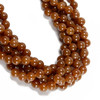 Jade, Brown, Natural, Smooth Round in 10mm