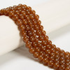 Jade, Brown, Natural, Smooth Round in 6mm