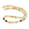 6mm Calcite, Green & Yellow, Natural, Smooth Round