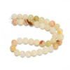 10mm Calcite, Green & Yellow, Natural, Smooth Round