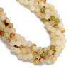10mm Calcite, Green & Yellow, Natural, Smooth Round