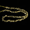 Lemon Quartz, Heated, Smooth, Nuggets, Varied Sizes, One 8-10mm Strand