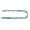 Aventurine, Green, Quartz, Natural, Smooth Square, One 12mm Strand