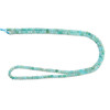 Amazonite, Mix, Natural, Faceted Mini Cube, One 2.5mm Strand