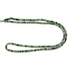 Ruby Zoisite, Natural, Faceted Mini Cube, One 2.5mm Strand