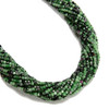 Ruby Zoisite, Natural, Faceted Mini Cube, One 2.5mm Strand