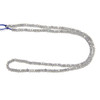 Labradorite, Natural, Faceted Mini Cube, One 2.5mm Strand