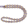 Amethyst, Light, Natural, Faceted Rice, One 6x8mm Strand