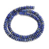 Lapis, Natural, Heishi Bicone, One 3x6mm Strand