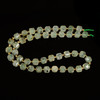 Prehnite, Natural, Faceted Cube, One 6mm Strand