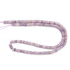 Lepidolite, Natural, Heishi, One 4x2mm Strand