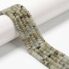 Labradorite, Natural, Heishi Bicone, One 3x6mm Strand