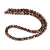 Leopard Skin, Jasper, Natural, Heishi Bicone, One 3x6mm Strand