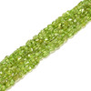 Peridot, Natural, Smooth, Nuggets, Varied Sizes, One 6-8mm Strand