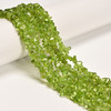 Peridot, Natural, Chip Sizes 5-8mm, One 16in Strand
