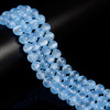10mm Selenite, Blue, Dyed, Smooth Round