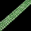 8mm Selenite, Green, Dyed, Smooth Round