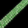 10mm Selenite, Green, Dyed, Smooth Round