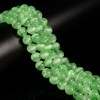 10mm Selenite, Green, Dyed, Smooth Round