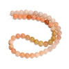 8mm Mix, Aventurine & Quartz, Pink, Smooth Round