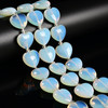 Opalite, Glass, Puffy Heart, One 20mm Strand