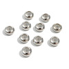 Slide Clasp, Antique Silver Plated, 8mm x 4mm, 10 Pieces