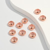 Slide Clasp, Rose Gold Plated, 8mm x 4mm, 10 Pieces