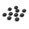 Slide Clasp, Black Plated, 8mm x 4mm, 10 Pieces
