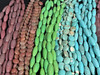 100 Strands of Magnesite, Dyed, List of Strands in Description