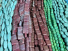 100 Strands of Magnesite, Dyed, List of Strands in Description
