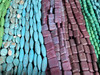 100 Strands of Magnesite, Dyed, List of Strands in Description