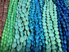 100 Strands of Magnesite, Dyed, List of Strands in Description