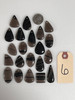 Obsidian, Midnight Lace, Pendants, Pick Lot You Like, 100 Grams
