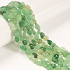 Aventurine, Green, Natural, Smooth, Nuggets, Varied Sizes, One 8-10mm Strand