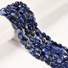 Sodalite, Natural, Smooth, Nuggets, Varied Sizes, One 8-10mm Strand
