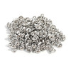Beading Ends, 4x4mm, 14k Antique White Gold Plated, 100 PCS