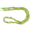 Peridot, Natural, Smooth, Nuggets, Varied Sizes, One 5-6mm Strand