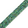 Turquoise, Chinese, Stabilized, Smooth Round, One 4mm Strand
