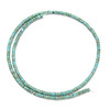 Turquoise, Chinese, Stabilized, Heishi, One 2x4mm Strand